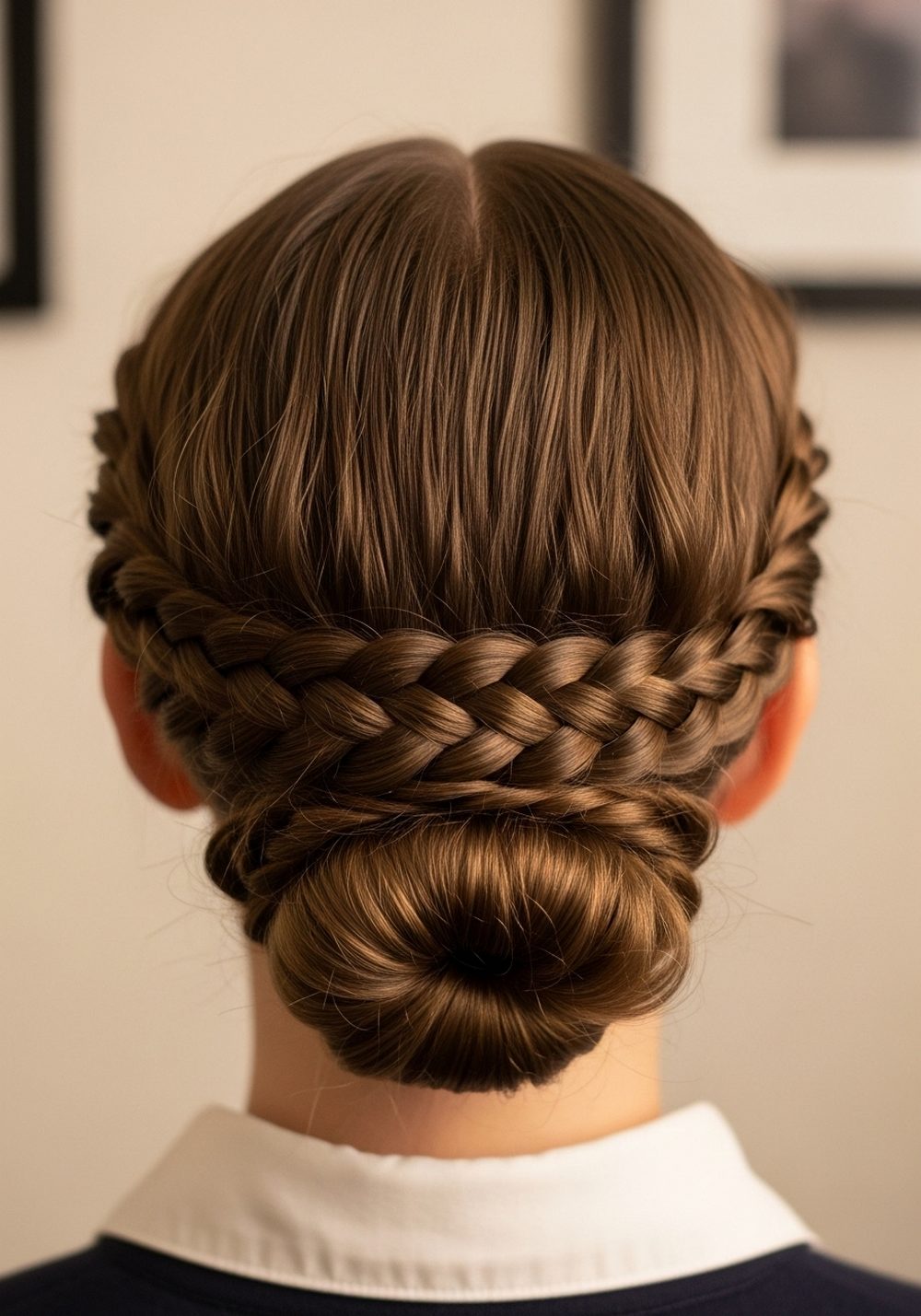 Braided Low Bun