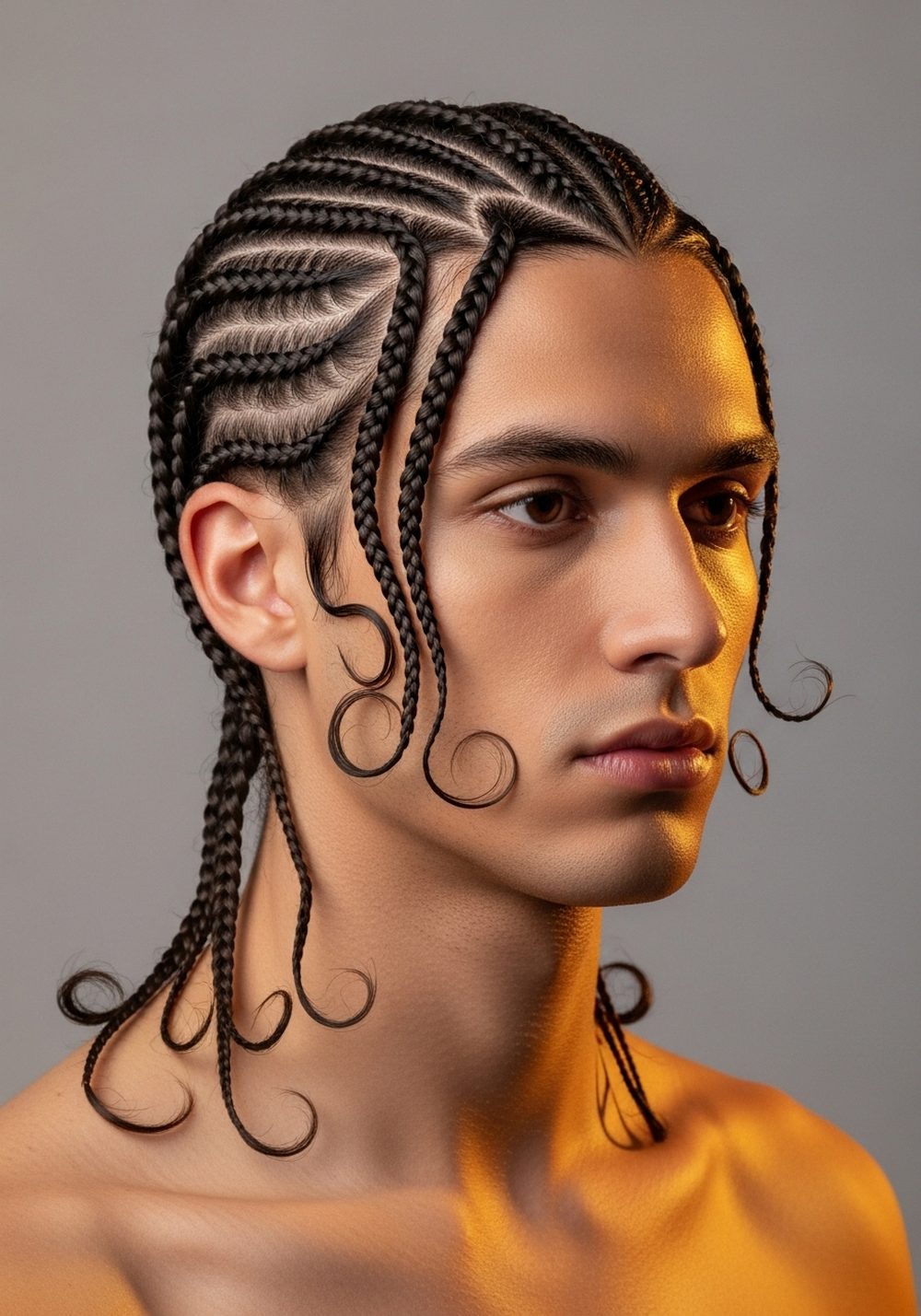 Curved Wave Cornrows