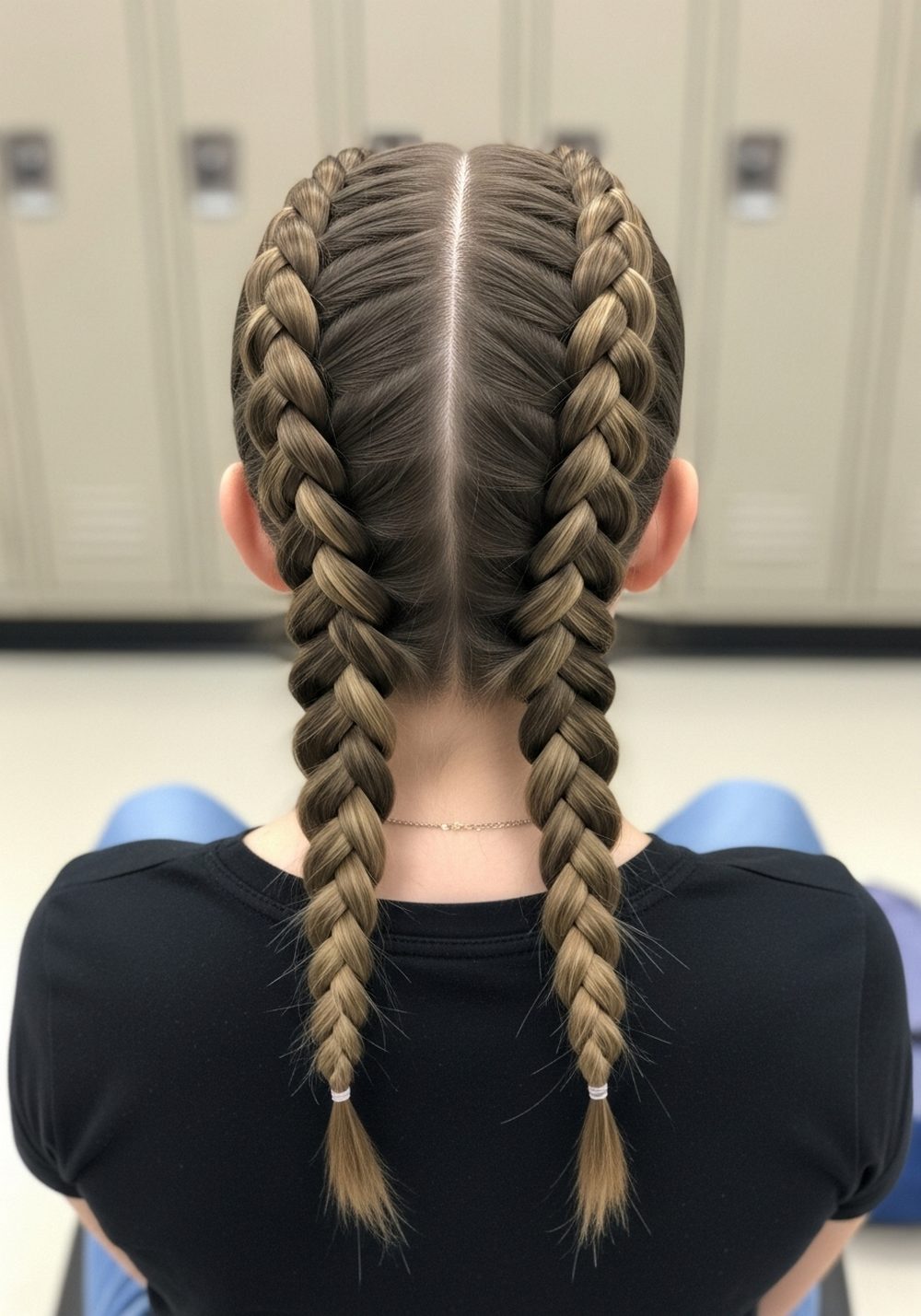 Dutch Pigtail Braids