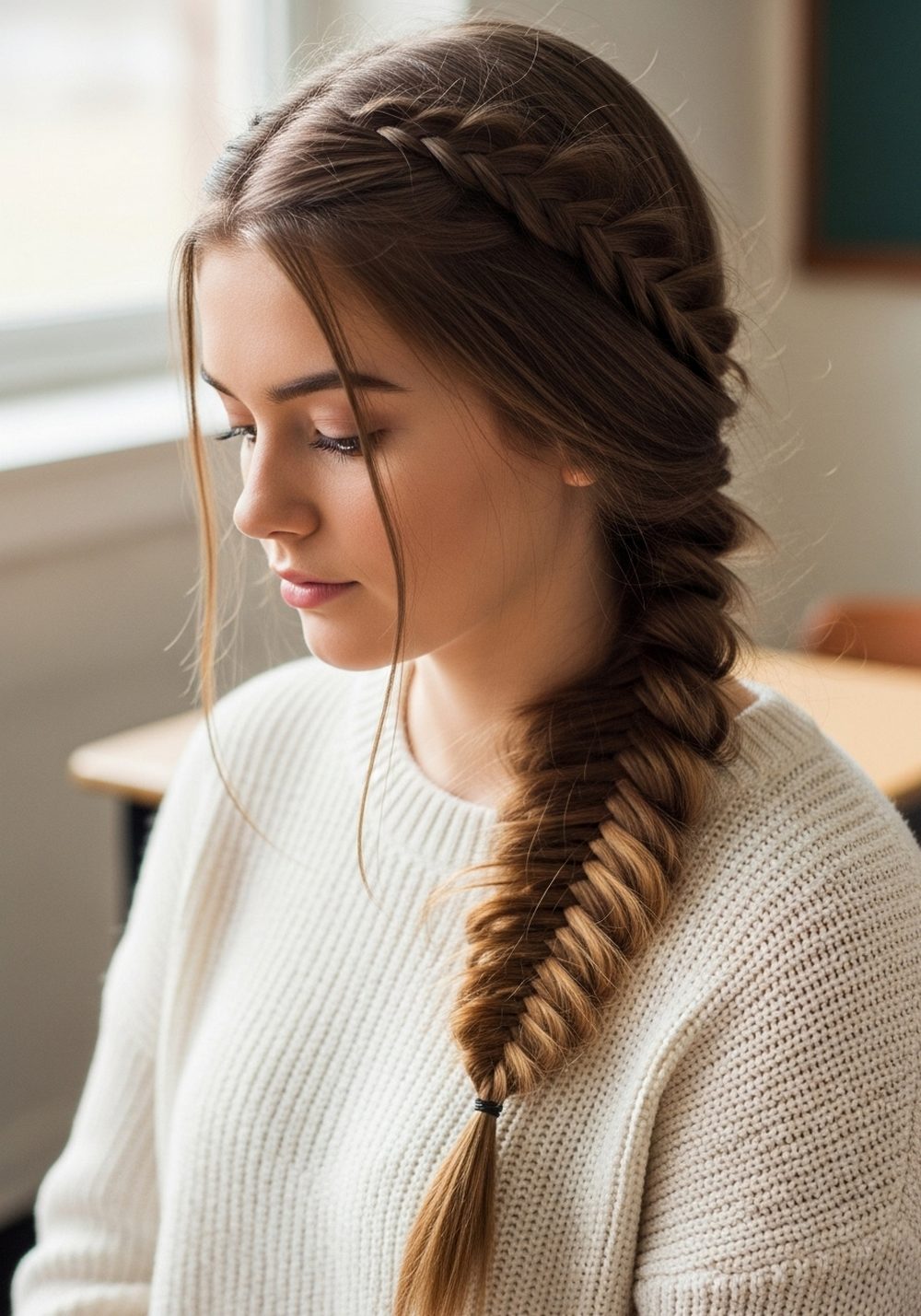 Fishtail Side Braid