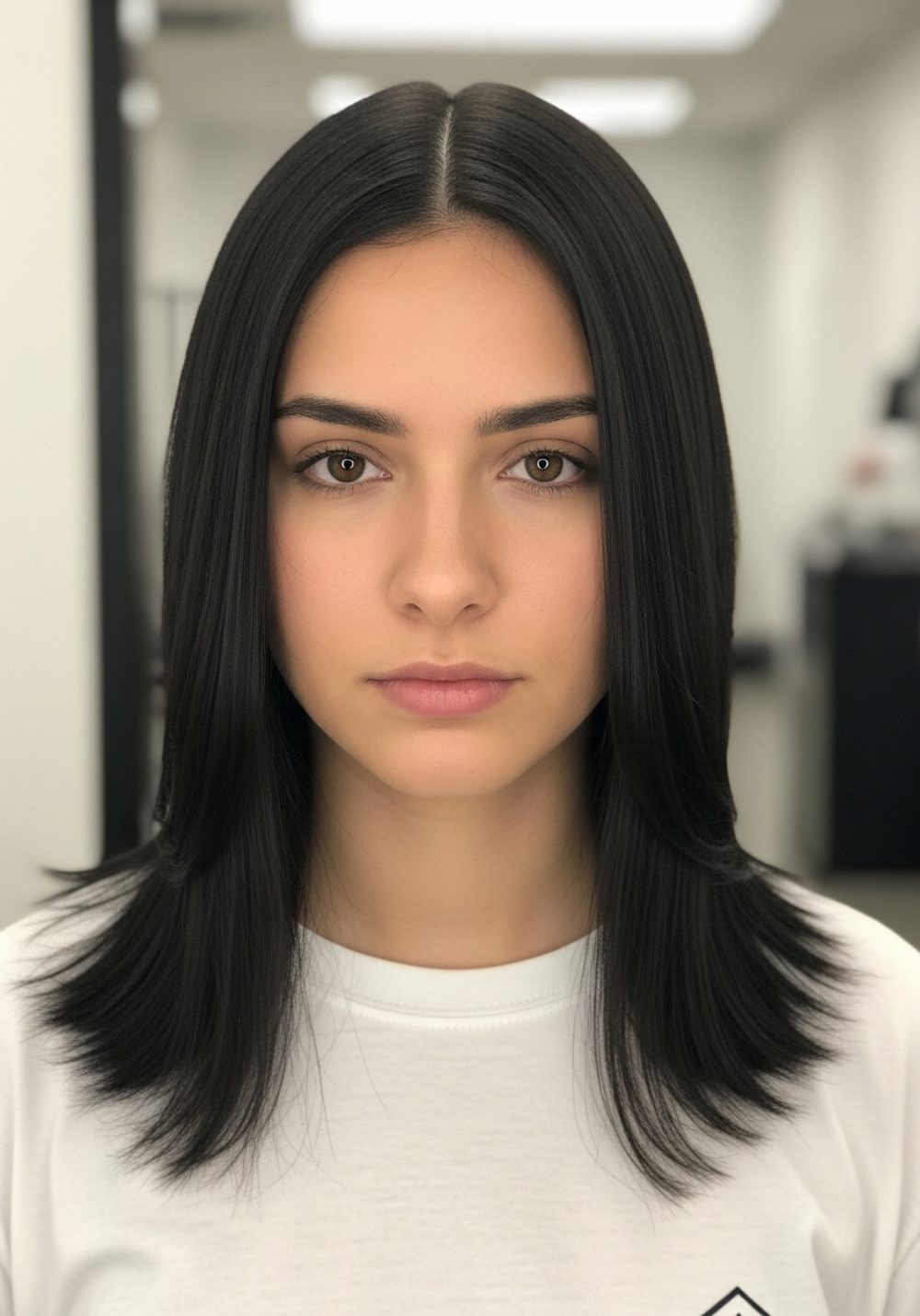 Sleek Tucked Behind-the-Ear