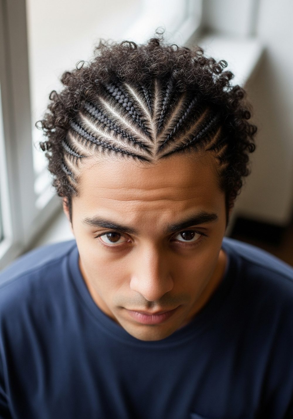 Zigzag Part Cornrows